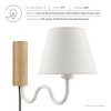 Modway Sunlit Squiggle Swivel Wall Sconce, Artistic Adjustable Light - 3 of 4