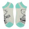 Peanuts Sports Clubs Women's 5-Pair Ankle Socks - 4 of 4