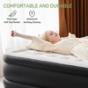 IULULU Inflatable Mattress with Built-in Pump for Guests, Home and Travel, 660 lbs - 4 of 4