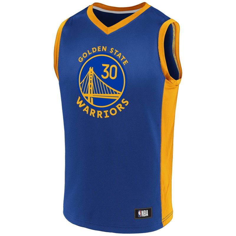 NBA Golden State Warriors Boys&#39; Curry Jersey, 2 of 4