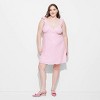 Women's Ruffle Sleeve Eyelet Mini A-Line Dress - Wild Fable™ - 2 of 3