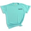 Simply Sage Market S.W.Smiley Teacher Recipe Front & Back Design Garment Dyed Tee - 2 of 4