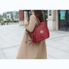 MKF Collection Imogene Two-tone Whip Stitches Vegan Leather Women’s Shoulder bag with Wallet by Mia K - 3 of 4
