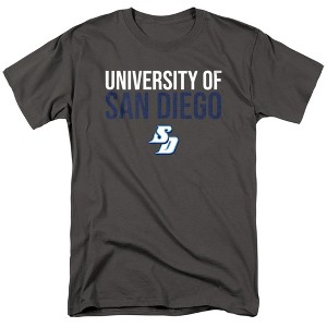Men's University of San Diego Official Stacked T-Shirt - 1 of 4