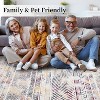 Rug Washable Rugs Non-Slip Floor Carpet Low Pile Non-Shedding Modern Office Rug Neutral Indoor Carpets Nursery Dinning Room Office - 4 of 4