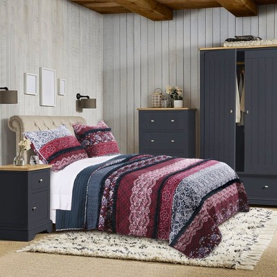 Greenland Home Fashions Monroe Multi Quilt Set