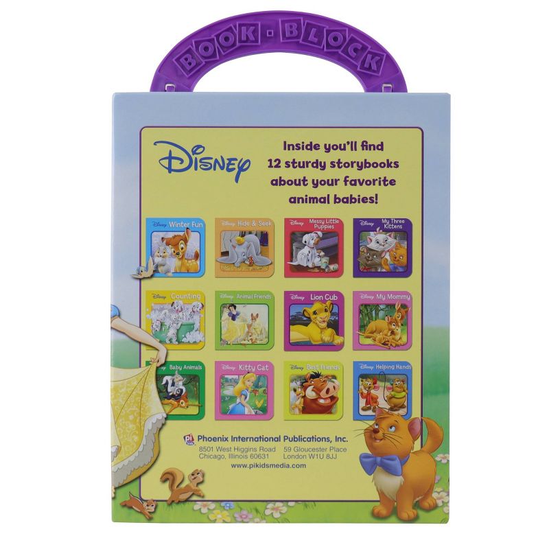 Disney Baby Animal Stories: My First Library 12 Board Book Block Set - By Various ( Board Book ), 3 of 18