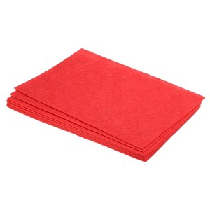 Unique Bargains Polyester Soft Home Handcrafts Project DIY Felt Fabric Sheets 12 Pcs - 1 of 4