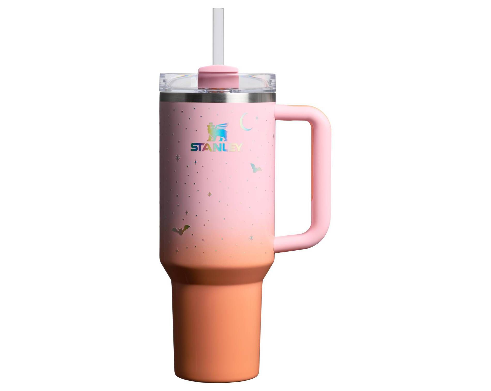 Stanley Halloween 40 oz Stainless Steel H2.0 Flowstate Quencher Tumbler Spellcast Pink