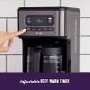 Mr. Coffee 14 Cup Programmable Coffee Maker Dark Stainless Steel - 2 of 4
