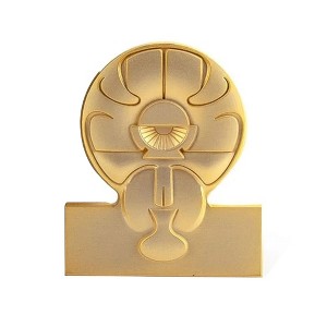 SalesOne LLC Star Wars Yavin Medal of Bravery Pin | 24-Karat Gold Plated Medal of Yavin Pin - 1 of 4