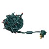 Novelty Lights 50 Light LED Christmas Mini Light Set (Green Wire, 25 Feet) - 3 of 4