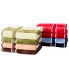 Hastings Home Luxurious Absorbent Cotton Towels With Velour Finish - 6-Pcs, Green - image 4 of 4