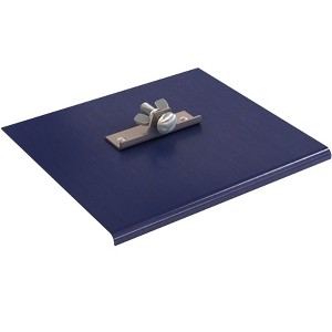 Bon Tool 22-751 Walk Edger - Blue Steel 9-inch X 8-inch - 1/4-inch Radius 3/8-inch Lip - 1 of 3