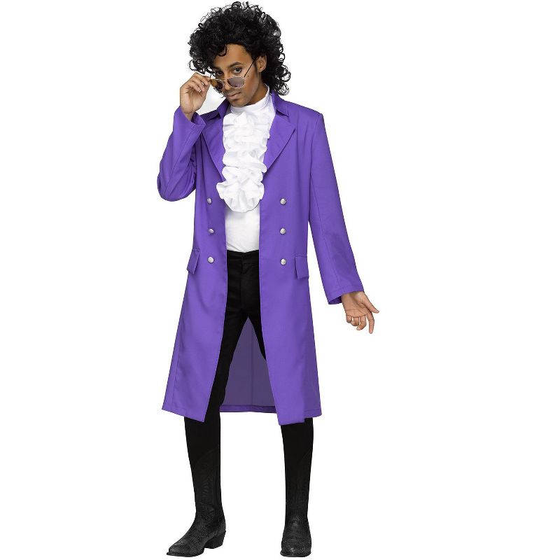 Fun World Purple Pain Plus Size Men's Costume, 1 of 2