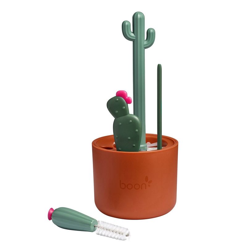 Boon Cacti Bottle Cleaning Brush Set, 3 of 15