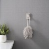 SEVOBAL Bathroom Towel Holders Refined Stainless Steel Wall Hooks Durable Strength for Bathroom Bedroom Kitchen, Brushed Nickel, 6.3"*6.3"*4.33" - 3 of 4