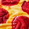 Peace Nest Kids' and Adult Halloween Food Throw Blanket, Microfiber Funny Food Blanket for Home or Dorm Decor - 3 of 4