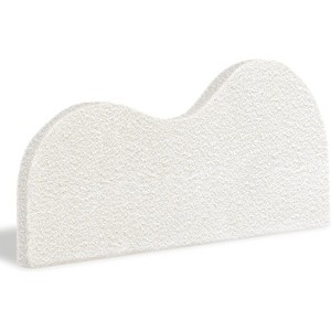 MaseiKar Cloud Shaped Queen Headboard Only, Foam Filled Headboard Gap Filler, Creative White Faux Fleece Wall Panel for Bedroom Decor Aesthetic - 1 of 4