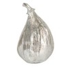 Storied Home Decorative Resin Figs, Silver Finish, Set of 5 - 4 of 4