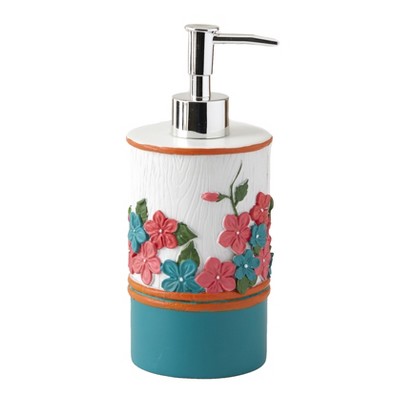 Lakeside Spring Truck Soap/Lotion Pump - Novelty Dispenser with Spring Floral Design