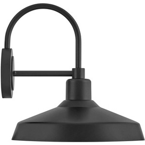 Hinkley Forge 16 1/2" High Black Outdoor Barn Wall Light - 1 of 1