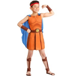 HalloweenCostumes.com Kid's Deluxe Disney Hercules Costume | Disney Costumes - 1 of 4