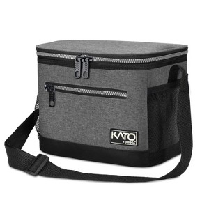 Tirrinia Insulated Small Lunch Bag with Adjustable Shoulder Strap, Leakproof Reusable Lunch Cooler Bag, Portable Lunch Boxs for Back-To-School - 1 of 4