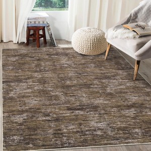 Runner Rug Washable Runner Rug Modern Abstract Runner Mat Hallway Contemporary Solid Rug Non-Slip Foldable Aesthetic Accent Floor Carpet - 1 of 4