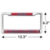 Florida Atlantic Alumni Logo Full Size Standard License Plate Metal Frame - 4 of 4