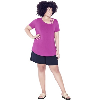 Avenue Women's Plus Size Alisha Knit Short