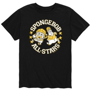 Men's - SpongeBob SquarePants - Football All-Stars Short Sleeve Graphic T-Shirt - 1 of 4