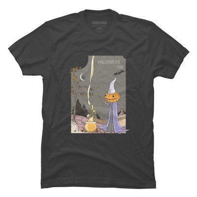 Men's Design By Humans Halloween magic brewery By runcatrun T-Shirt