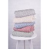 50"x60" Diamond Geometric Throw Blanket French Blue - Design Imports: Lightweight, Woven Cotton, Machine Washable - 4 of 4