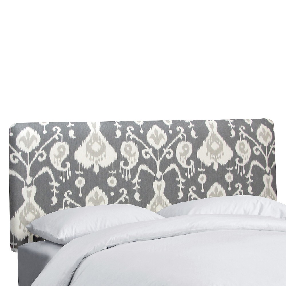 Queen Upholstered Headboard Ikat Project 62 For Sale
