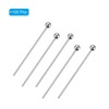 Unique Bargains Brass Silver Plated DIY Craft ewelry Making Ball Head Pins 100 Pcs - 3 of 4