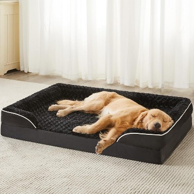 Dog Beds for Large Sized Dogs, Washable Orthopedic Dog Couch Sofa Bed with Waterproof Lining & Non-Skid Bottom for Pet Sleeping