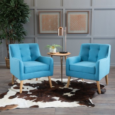 Set of 2 Felicity Mid-Century Armchairs - Christopher Knight Home