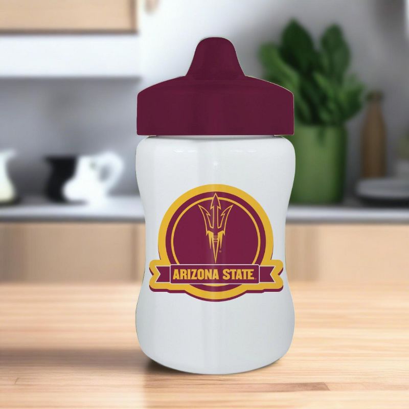 BabyFanatic Toddler and Baby Unisex 9 oz. Sippy Cup NCAA Arizona State Sun Devils, 4 of 5