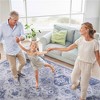 SKRAN Moroccan Trellis Washable Small Area Rug, Area Rug for Bedroom Living Room, Non-Slip Oriental Accent Throw Carpet - 2 of 4