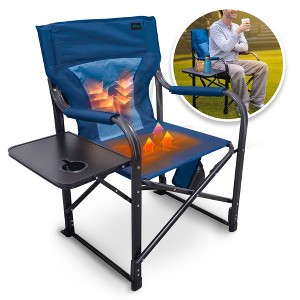 Bliss Hammocks 24 Volt Heated Directors Seat Steel Camping Chair - 1 of 4