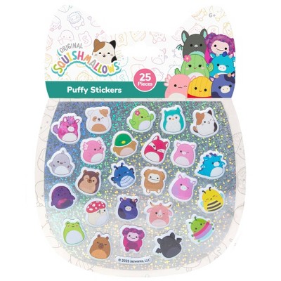 Squishmallows 26ct Puffy Stickers