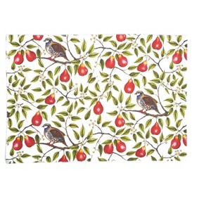 C&F Home Partridge In A Pear Tree Printed Placemat Set of 6 - 1 of 4