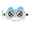 Unique Bargains Soft Cartoon Sleep Mask Big Eyes Blue White 1 Pc - 4 of 4