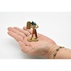 Collectible Wildlife Gifts | Anubis, Ancient Egyptian God of the Dead, Very Nice Plastic Replica    2 1/2"    F3110 B211 - 2 of 4