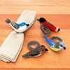 Slickblue Set of Four Handmade Bird Napkin Rings - Felted Decor, 2.5"x2", Perfect for Any Table - 2 of 3