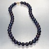 Ross-Simons 10-11mm Black Cultured Pearl Necklace With 14kt Yellow Gold - 3 of 4