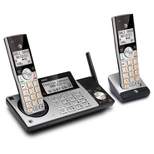 AT&T DECT 6.0 Cordless Phone System with  2 Handsets - Black (CL83215)