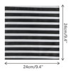 Elerevyo Men's Stripe Twill Textured Pocket Handkerchief - 2 of 4