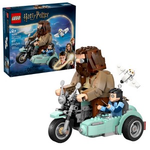 LEGO Harry Potter Hagrid & Harry's Motorcycle Ride Building Toy 76443 - 1 of 4